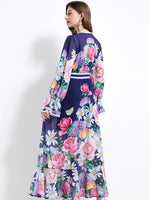 Vestido Longo Floral Beatrice