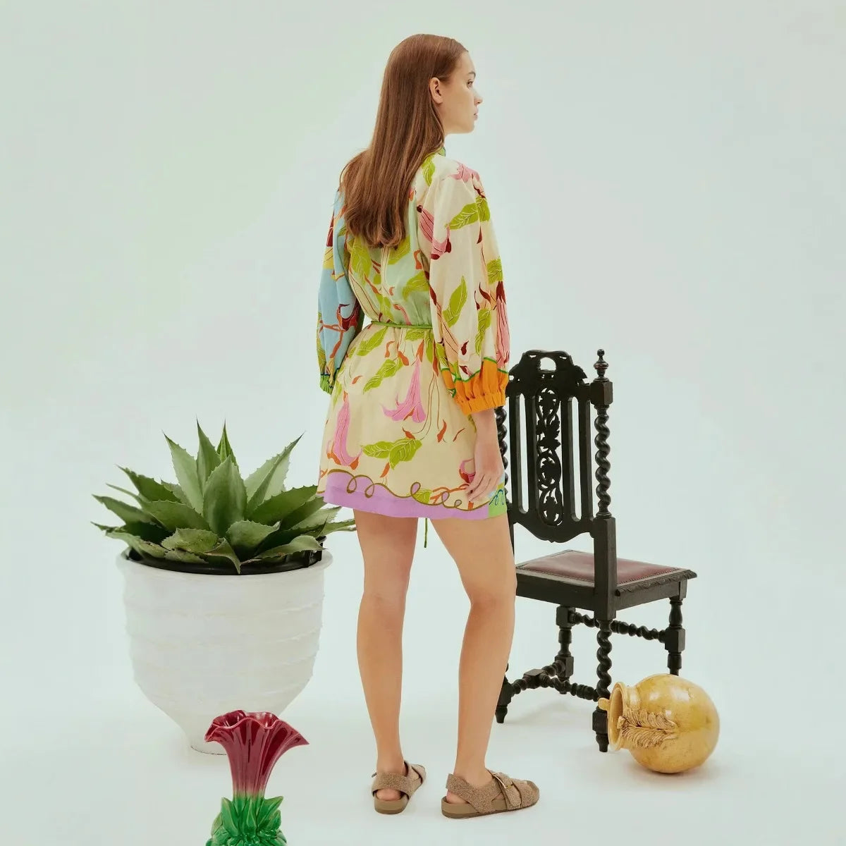 Vestido de Linho Aloha