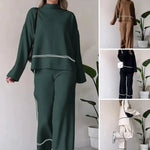 Conjunto de Lã Gola Alta