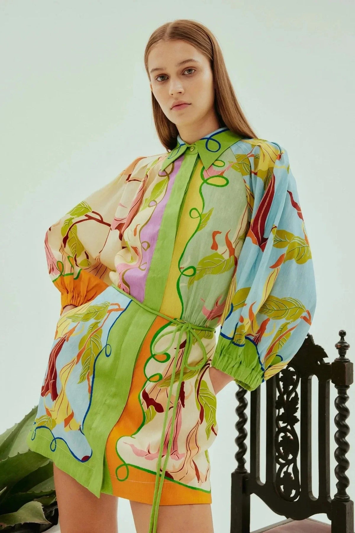 Vestido de Linho Aloha