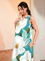 Vestido Longo Celeste