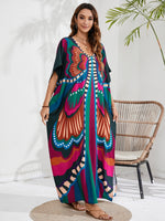 Kaftan Borboleta Tropical