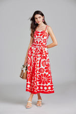 Vestido Vintage Floral
