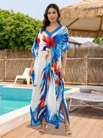 Kaftan Pássaro Azul