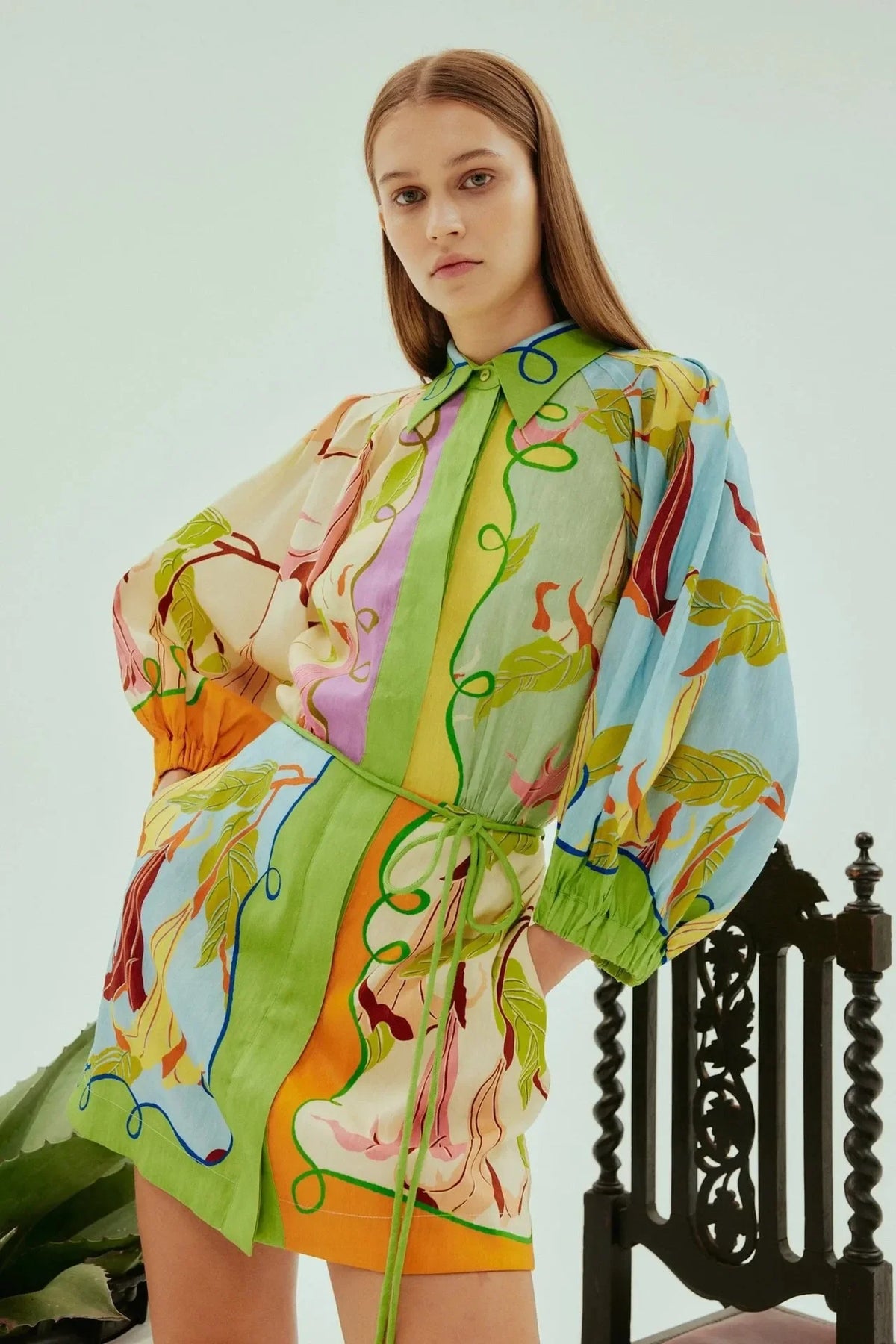 Vestido de Linho Aloha