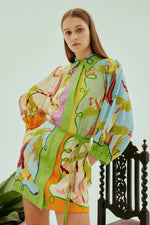 Vestido de Linho Aloha