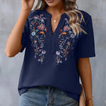 Blusa Bordada Cecília