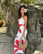 Vestido Longo Floral