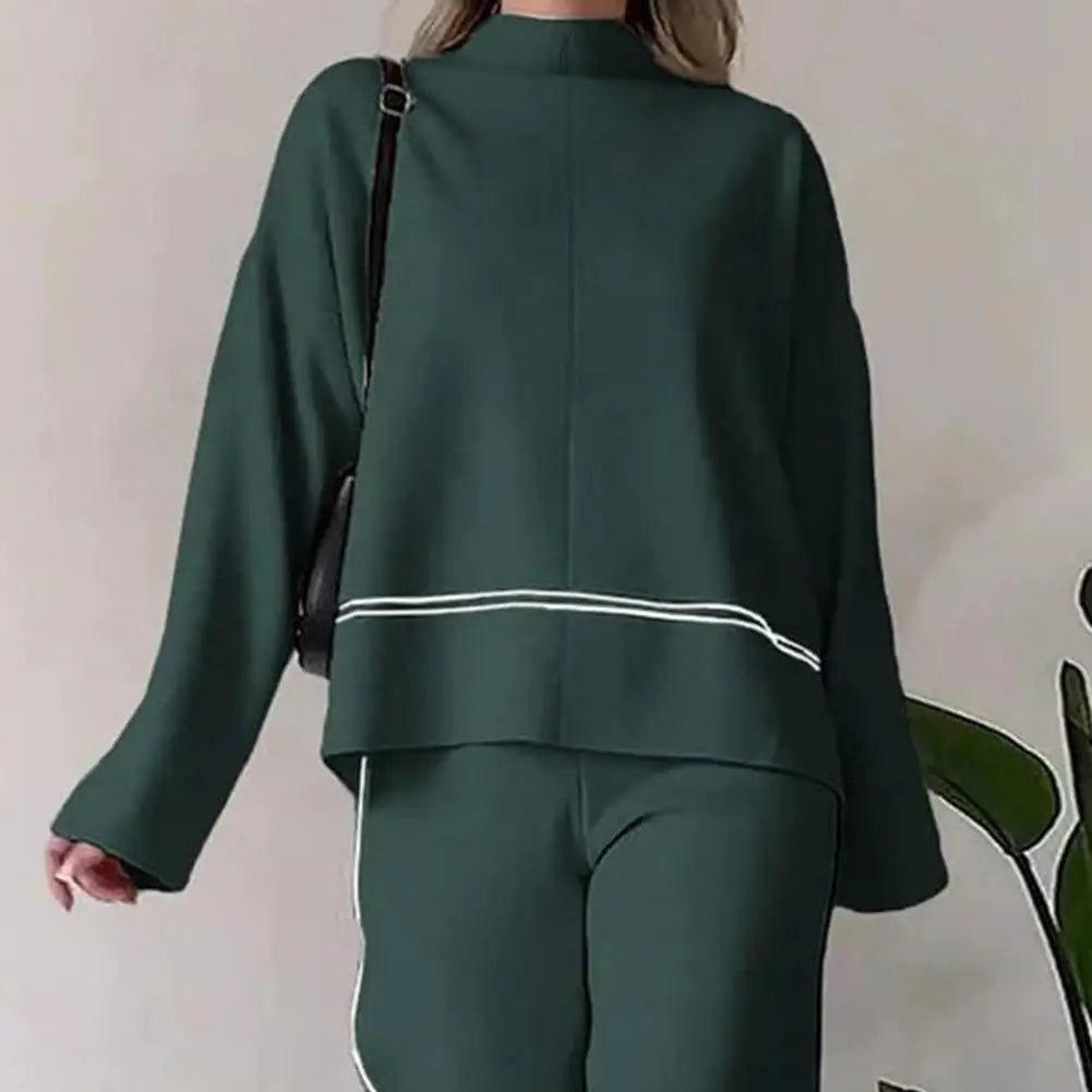Conjunto de Lã Gola Alta