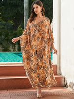 Kaftan Leopardo – Elegância e Conforto