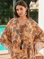 Kaftan Leopardo – Elegância e Conforto