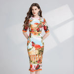 Vestido Floral Elegância Boho