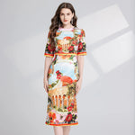 Vestido Floral Elegância Boho