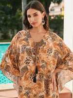 Kaftan Leopardo – Elegância e Conforto