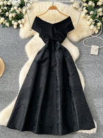 Vestido Midi Evasê Rosalinda