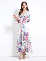 Vestido Longo Floral Beatrice