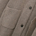 Casaco com Cachecol Integrado