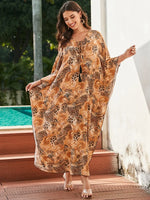 Kaftan Leopardo – Elegância e Conforto