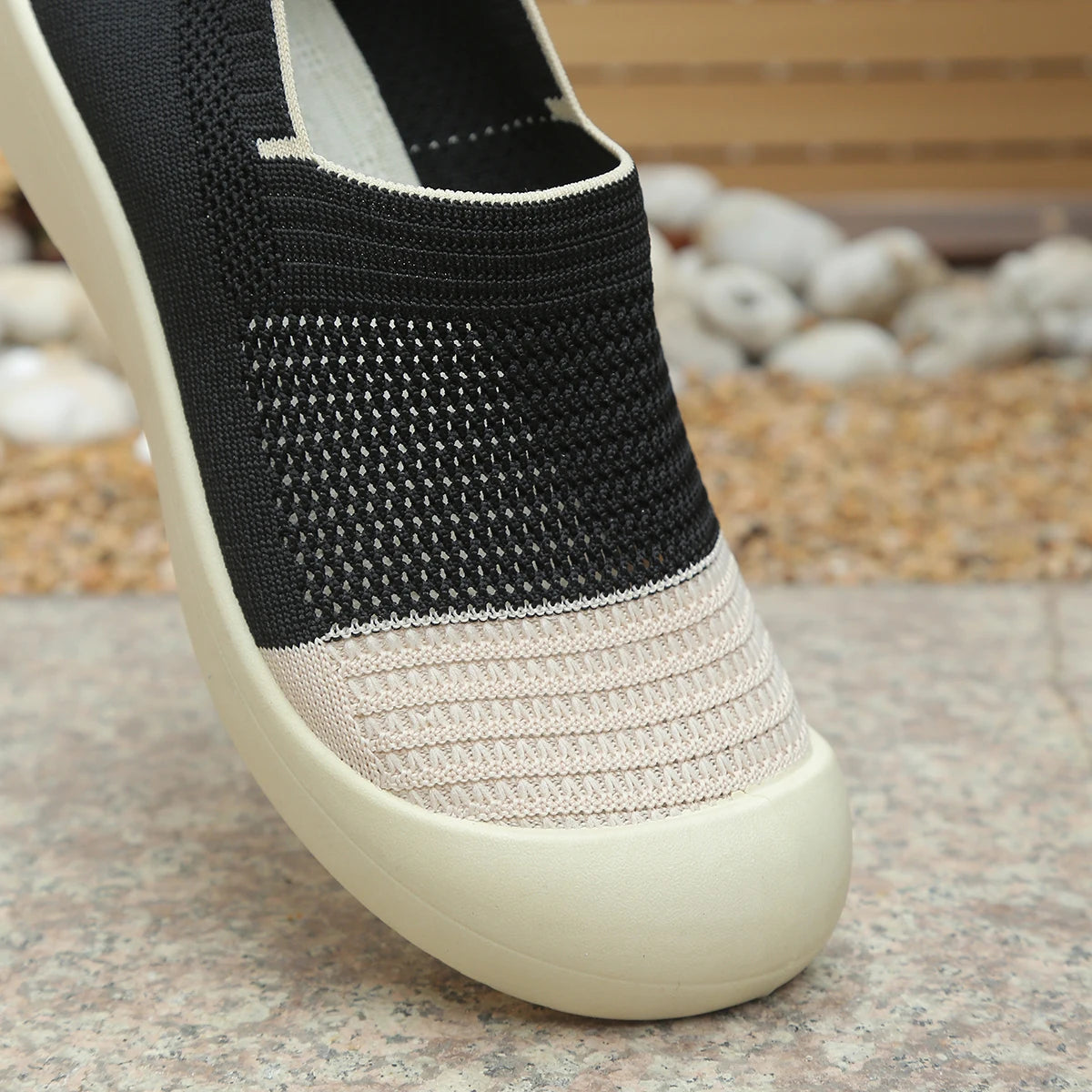 Tênis Feminino Casual Confortável Slip On – Sem Cadarço Antiderrapante