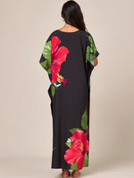 Vestido Kaftan Hibisco