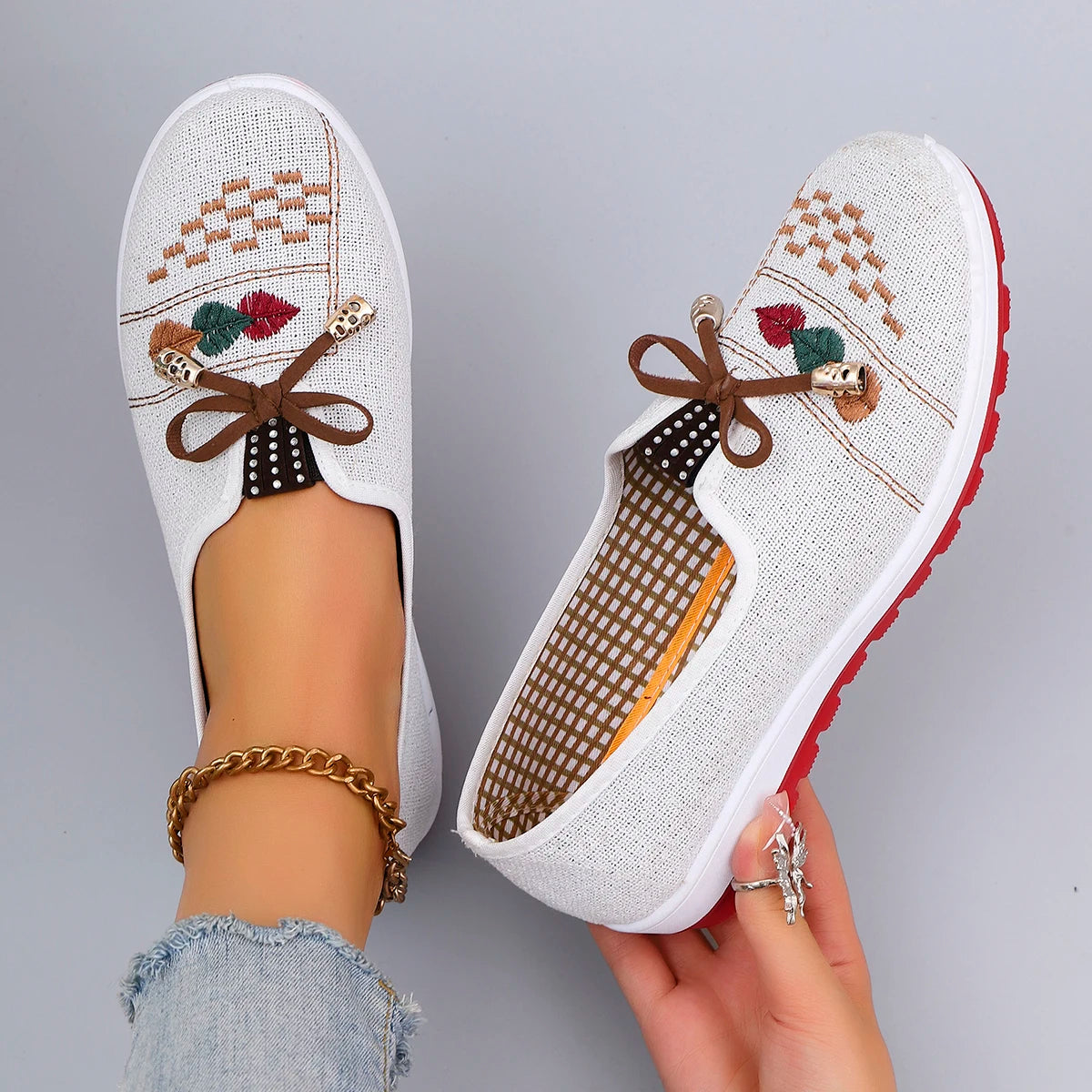 Tênis Feminino Casual Leve sem Cadarço