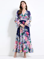 Vestido Longo Floral Beatrice
