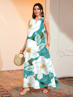 Vestido Longo Celeste