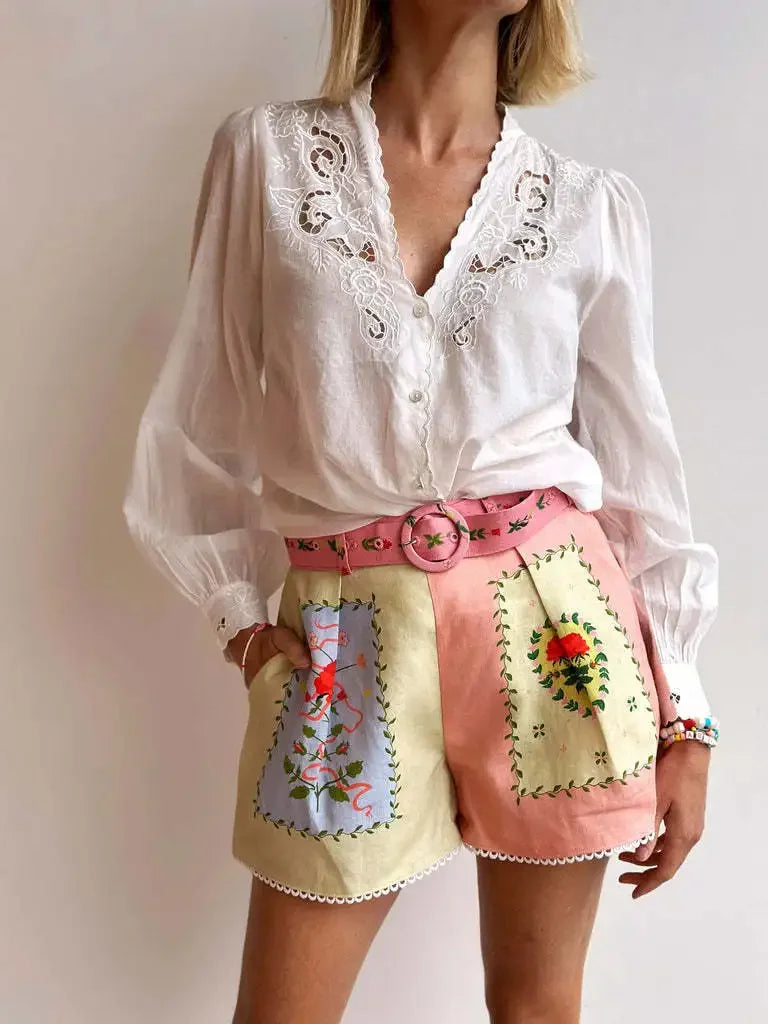 Conjunto de Linho Florence